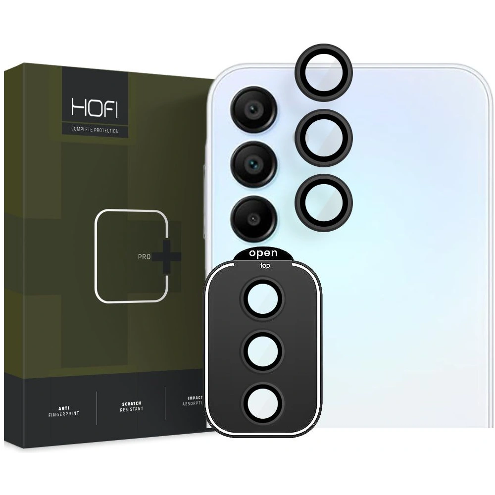 Hurtownia GSM - Sklo na objektiv fotoaparátu Hofi Camring Pro+ Samsung Galaxy A15 4G / 5G černé - HOFI455 - {ean13} - Hurt