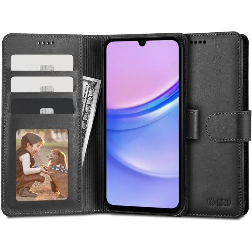 Tech-Protect Distributor - 5906203690121 - THP2560 - Tech-Protect Wallet Samsung Galaxy A15 4G / 5G Black - B2B homescreen