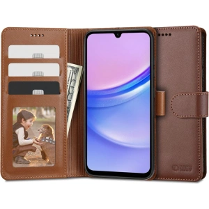 Hurtownia GSM - Etui Tech-Protect Wallet Samsung Galaxy A15 4G / 5G Barna - THP2561 - {ean13} - Hurt
