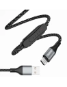 Dudao L7xsM USB-A / microUSB 5A timer cable 1m black