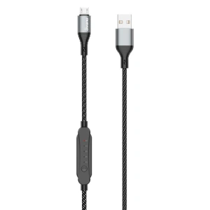 Hurtownia GSM - Kabel s časovačem Dudao L7xsM USB-A / microUSB 5A 1m černý - DDA303 - {ean13} - Hurt