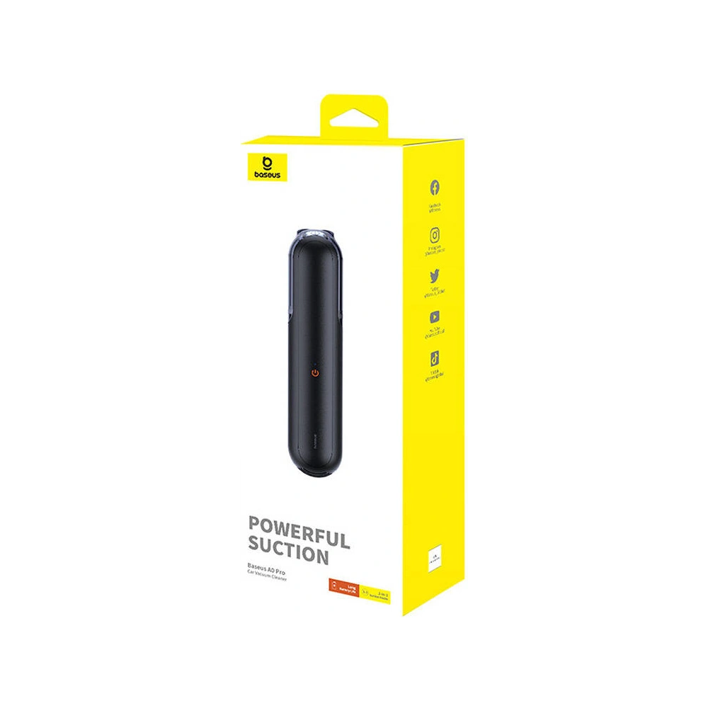Hurtownia GSM - Kabelloser Staubsauger für Autos Baseus A0 Pro schwarz - BSU4820 - {ean13} - Hurt