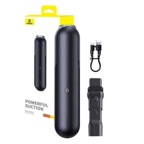 Bezprzewodowy odkurzacz samochodowy Baseus A0 Pro czarny