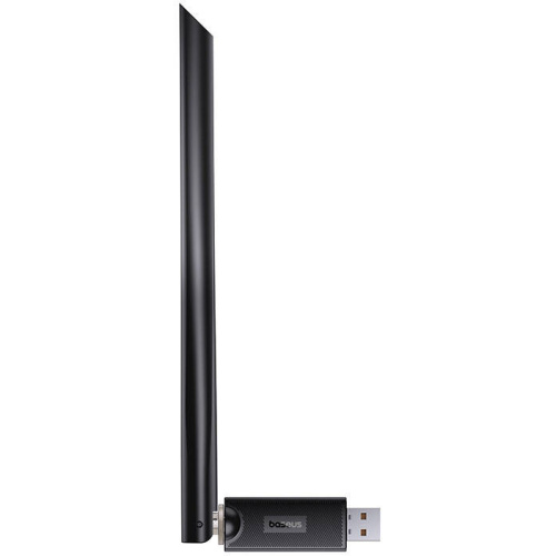 Baseus Distributor - 6932172650995 - BSU4821 - Baseus FastJoy 150Mbps WiFi adapter with antenna black - B2B homescreen