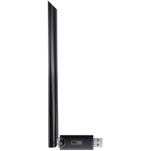 Baseus Distributor - 6932172651008 - BSU4822 - Baseus FastJoy 300Mbps WiFi adapter with antenna black - B2B homescreen