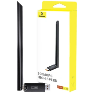 Hurtownia GSM - WiFi-Adapter mit Antenne Baseus FastJoy 300Mbps schwarz - BSU4822 - {ean13} - Hurt