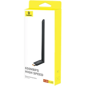 Hurtownia GSM - WiFi-Adapter mit Antenne Baseus FastJoy 650Mbps schwarz - BSU4823 - {ean13} - Hurt