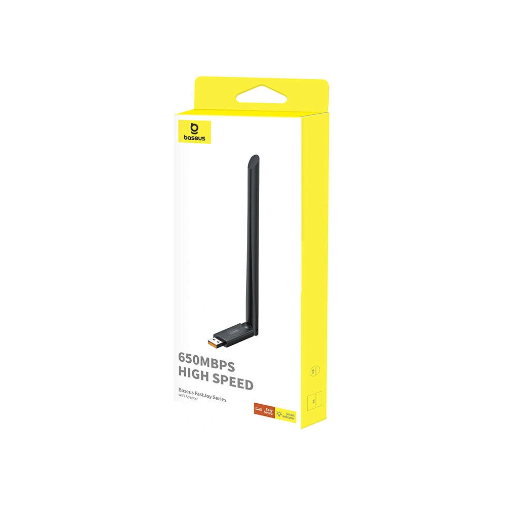 Hurtownia GSM - WiFi-Adapter mit Antenne Baseus FastJoy 650Mbps schwarz - BSU4823 - {ean13} - Hurt