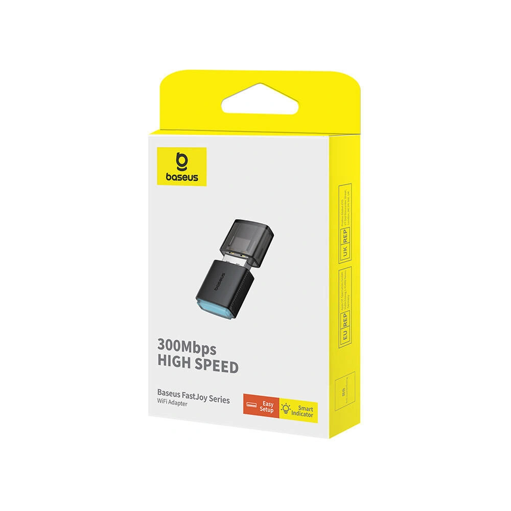 Hurtownia GSM - WiFi-Adapter Baseus FastJoy 300Mbps schwarz - BSU4824 - {ean13} - Hurt