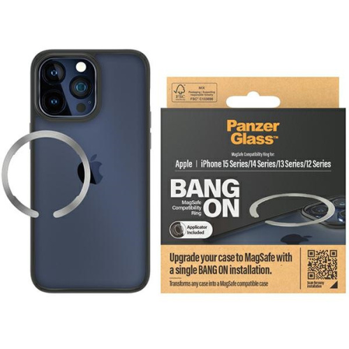 PanzerGlass Distributor - 5711724011894 - PZG558 - PanzerGlass Bang ON MagSafe Compatibility Ring Apple iPhone 12/13/14/15 - B2B homescreen
