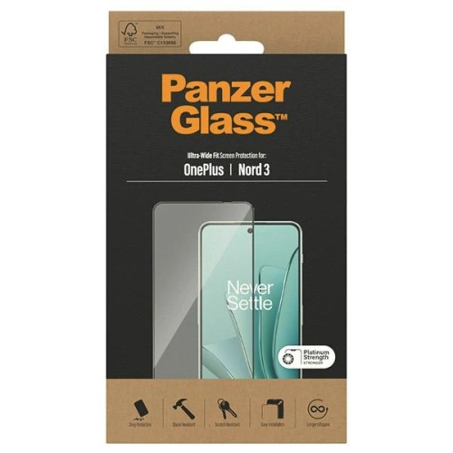 Szkło hartowane PanzerGlass Ultra-Wide Fit OnePlus Nord 3 Screen Protection