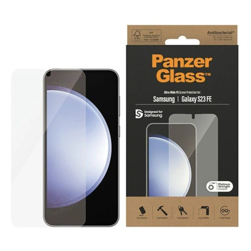 Szkło hartowane PanzerGlass Ultra-Wide Fit Samsung Galaxy S23 FE Screen Protection