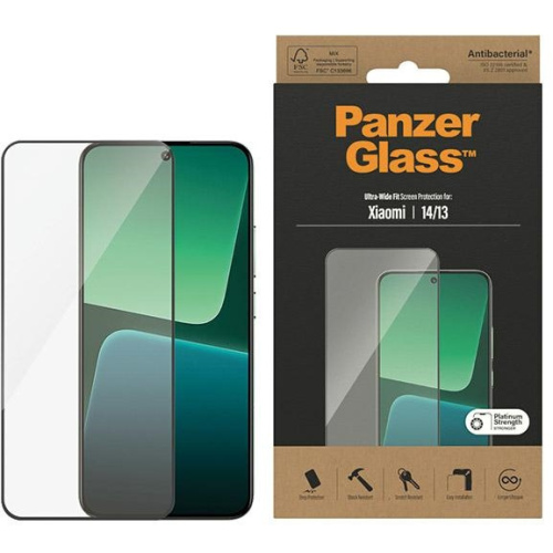 PanzerGlass Distributor - 5711724080661 - PZG566 - PanzerGlass Ultra-Wide Fit Xiaomi 14 / 13 Screen Protection - B2B homescreen