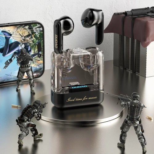 Bezprzewodowe słuchawki douszne Dudao U18Pro TWS Bluetooth 5.3 czarne