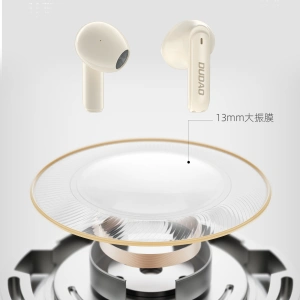 Hurtownia GSM - Bezdrátová sluchátka do uší Dudao U18Pro TWS Bluetooth 5.3 béžová - DDA308 - {ean13} - Hurt