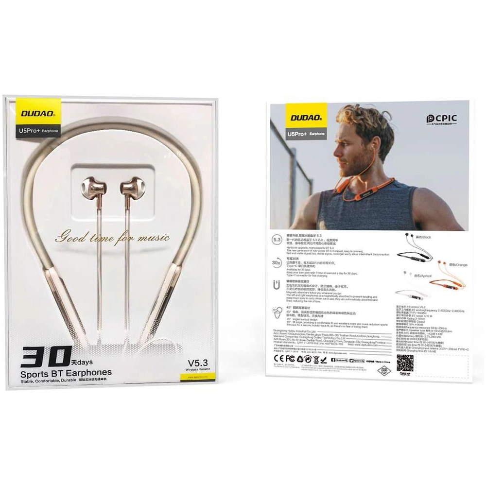Hurtownia GSM - Kabellose In-Ear-Kopfhörer Dudao U5Pro+ Bluetooth 5.3 weiß - DDA313 - {ean13} - Hurt