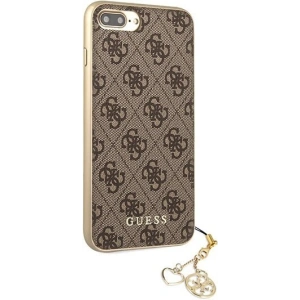 Hurtownia GSM - Etui Guess GUHCI8LGF4GBR Apple iPhone 7/8 Plus brown/brązowy hard case 4G Charms Collection - GUE114BR - {ean13} - Hurt