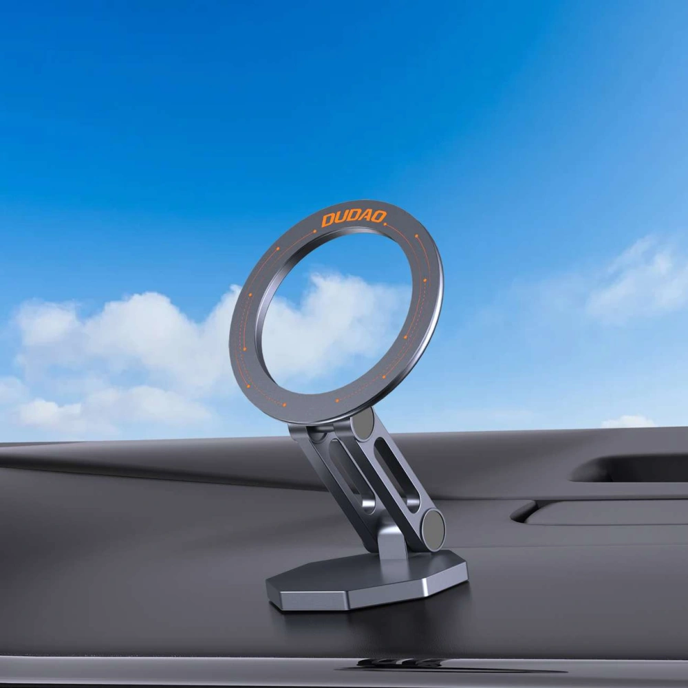 Wholesale Dudao F17+ magnetic car cockpit holder grey - DDA317 - {ean13} - Hurt