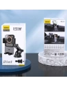 Hurtownia GSM - Suport auto cu încărcător inductiv de 15W pentru bord / grilă Dudao F19 negru - DDA318 - {ean13} - Hurt