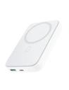Bezdrátový powerbank Joyroom JR-W020 20W Mini 10000mAh Bílý + kabel USB-A / USB-C 0.25m Černý