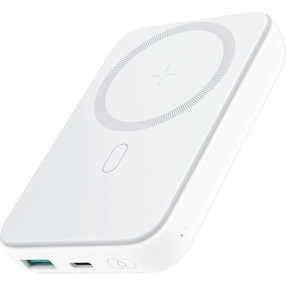 Hurtownia GSM - Bezdrátový powerbank Joyroom JR-W020 20W Mini 10000mAh Bílý + kabel USB-A / USB-C 0.25m Černý - JYR963 - {ean13} - Hurt