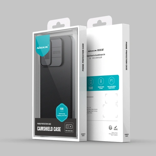Etui Nillkin CamShield Samsung Galaxy A15 4G / 5G niebieski