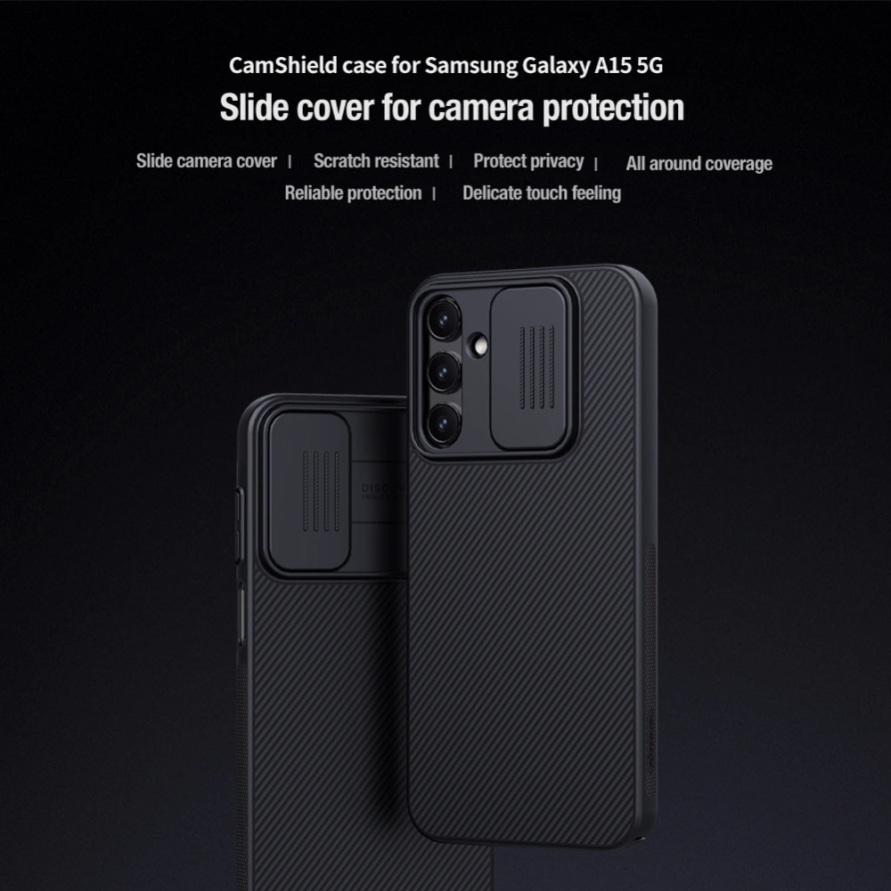Hurtownia GSM - Etui Nillkin CamShield Samsung Galaxy A15 4G / 5G kék - NLK1412 - {ean13} - Hurt