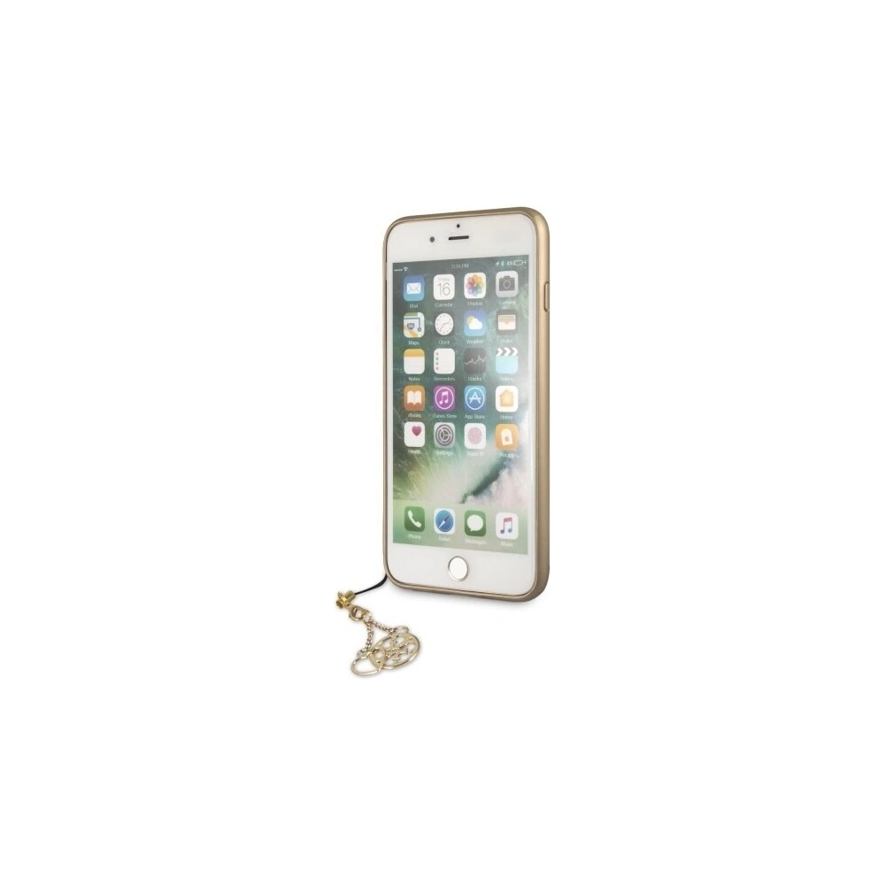 Hurtownia GSM - Etui Guess GUHCI8LGF4GGR Apple iPhone 7/8 Plus grey/szary hard case 4G Charms Collection - GUE115GRY - {ean13} - Hurt