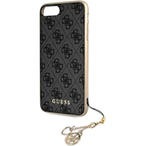 Hurtownia GSM - Etui Guess GUHCI8LGF4GGR Apple iPhone 7/8 Plus grey/szary hard case 4G Charms Collection - GUE115GRY - {ean13} - Hurt