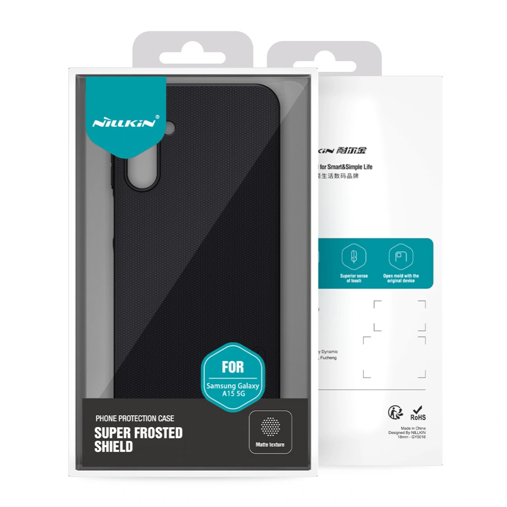 Hurtownia GSM - Etui Nillkin Super Frosted Shield Samsung Galaxy A15 4G / 5G fekete - NLK1415 - {ean13} - Hurt