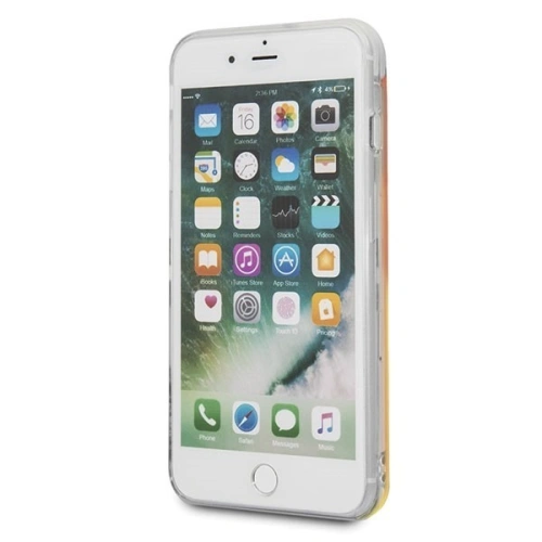 Etui Guess GUHCI8LGLCPI Apple iPhone 7/8 Plus różowy/pink hard case California Glow in the dark