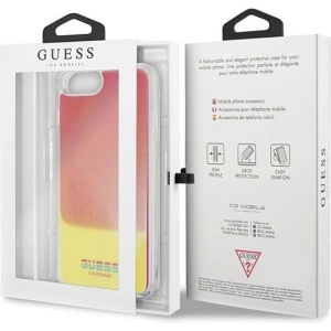 Hurtownia GSM - Etui Guess GUHCI8LGLCPI Apple iPhone 7/8 Plus różowy/pink hard case California Glow in the dark - GUE116PNK - {ean13} - Hurt