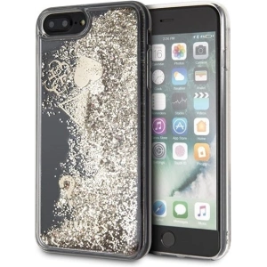 Hurtownia GSM - Guess Apple Case GUHCI8LGLHFLGO iPhone 7/8 Plus gold/gold hartes Case Glitter Hearts - GUE117GLD - {ean13} - Hurt