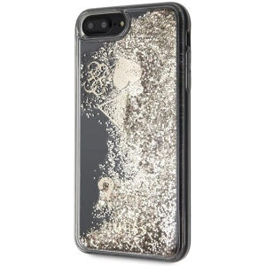 Hurtownia GSM - Guess Apple Case GUHCI8LGLHFLGO iPhone 7/8 Plus gold/gold hartes Case Glitter Hearts - GUE117GLD - {ean13} - Hurt