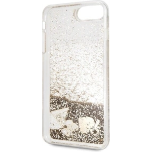 Hurtownia GSM - Etui Guess GUHCI8LGLHFLGO Apple iPhone 7/8 Plus gold/złoty hard case Glitter Hearts - GUE117GLD - {ean13} - Hurt