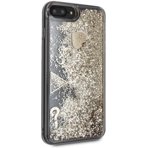 Hurtownia GSM - Etui Guess GUHCI8LGLHFLGO Apple iPhone 7/8 Plus gold/złoty hard case Glitter Hearts - GUE117GLD - {ean13} - Hurt