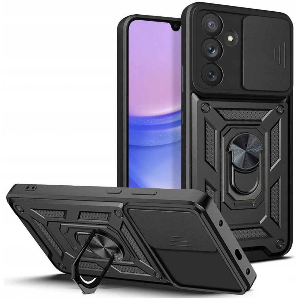 Hurtownia GSM - Etui Tech-Protect CamShield Pro Samsung Galaxy A25 5g Černé - THP2579 - {ean13} - Hurt