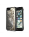 Etui Guess GUHCI8LGLUFLGO Apple iPhone 7/8 Plus złoty/gold hard case Glitter Liquid