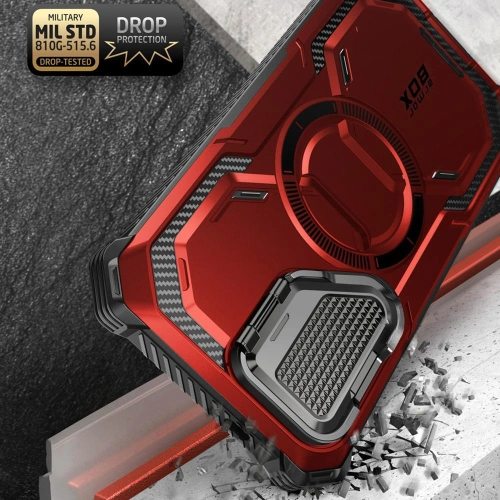 Etui Supcase IBLSN ArmorBox Mag MagSafe Samsung Galaxy S24 Ruddy