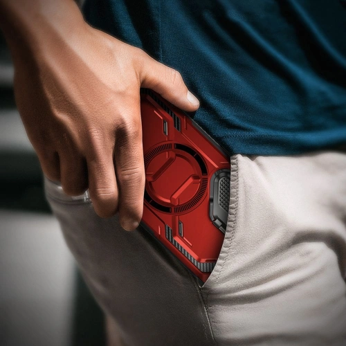 Etui Supcase IBLSN ArmorBox Mag MagSafe Samsung Galaxy S24 Ruddy