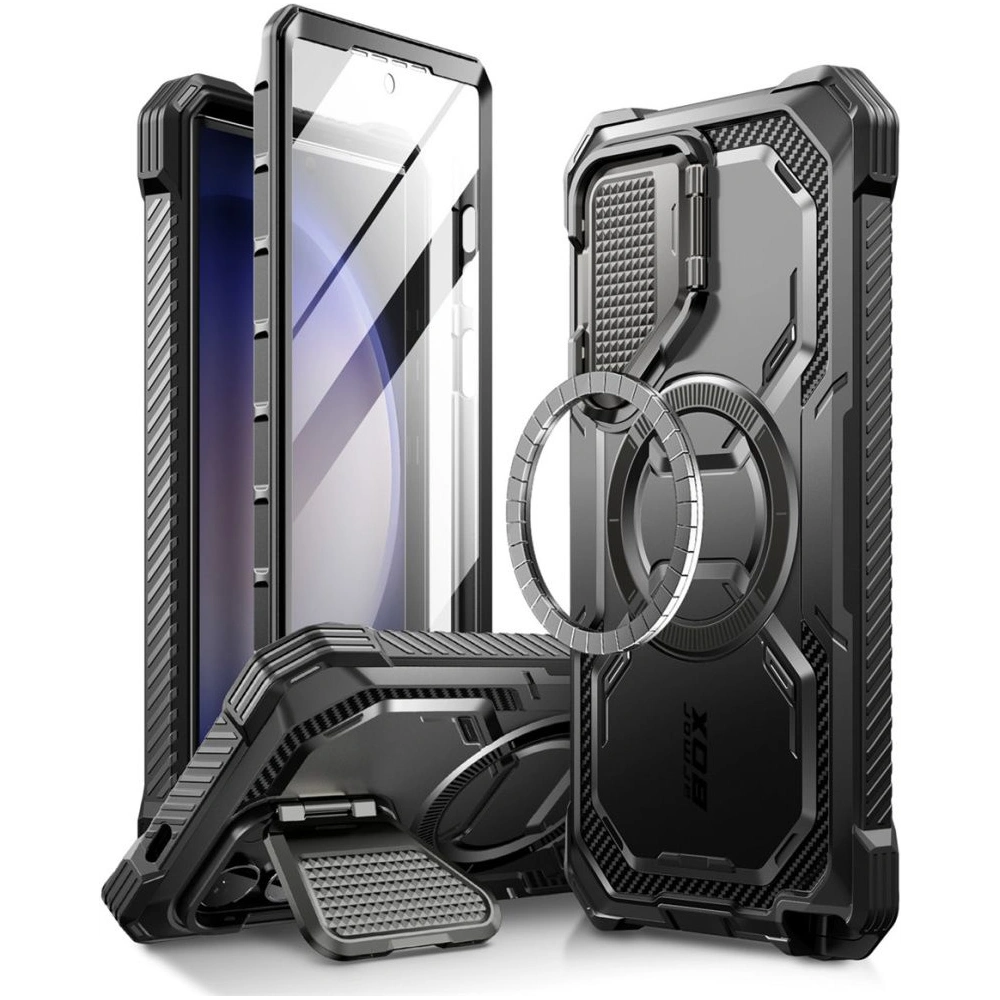 Hurtownia GSM - Etui Supcase IBLSN ArmorBox Mag MagSafe Samsung Galaxy S24 Ultra Černá - SPC420 - {ean13} - Hurt