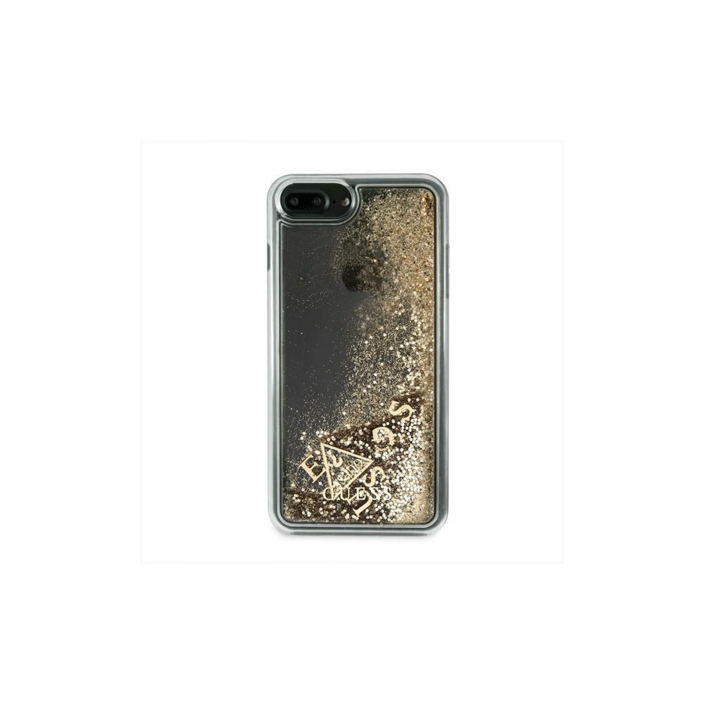 Hurtownia GSM - Etui Guess GUHCI8LGLUFLGO Apple iPhone 7/8 Plus złoty/gold hard case Glitter Liquid - GUE120GLD - {ean13} - Hurt