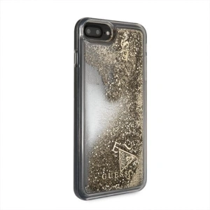 Hurtownia GSM - Etui Guess GUHCI8LGLUFLGO Apple iPhone 7/8 Plus złoty/gold hard case Glitter Liquid - GUE120GLD - {ean13} - Hurt