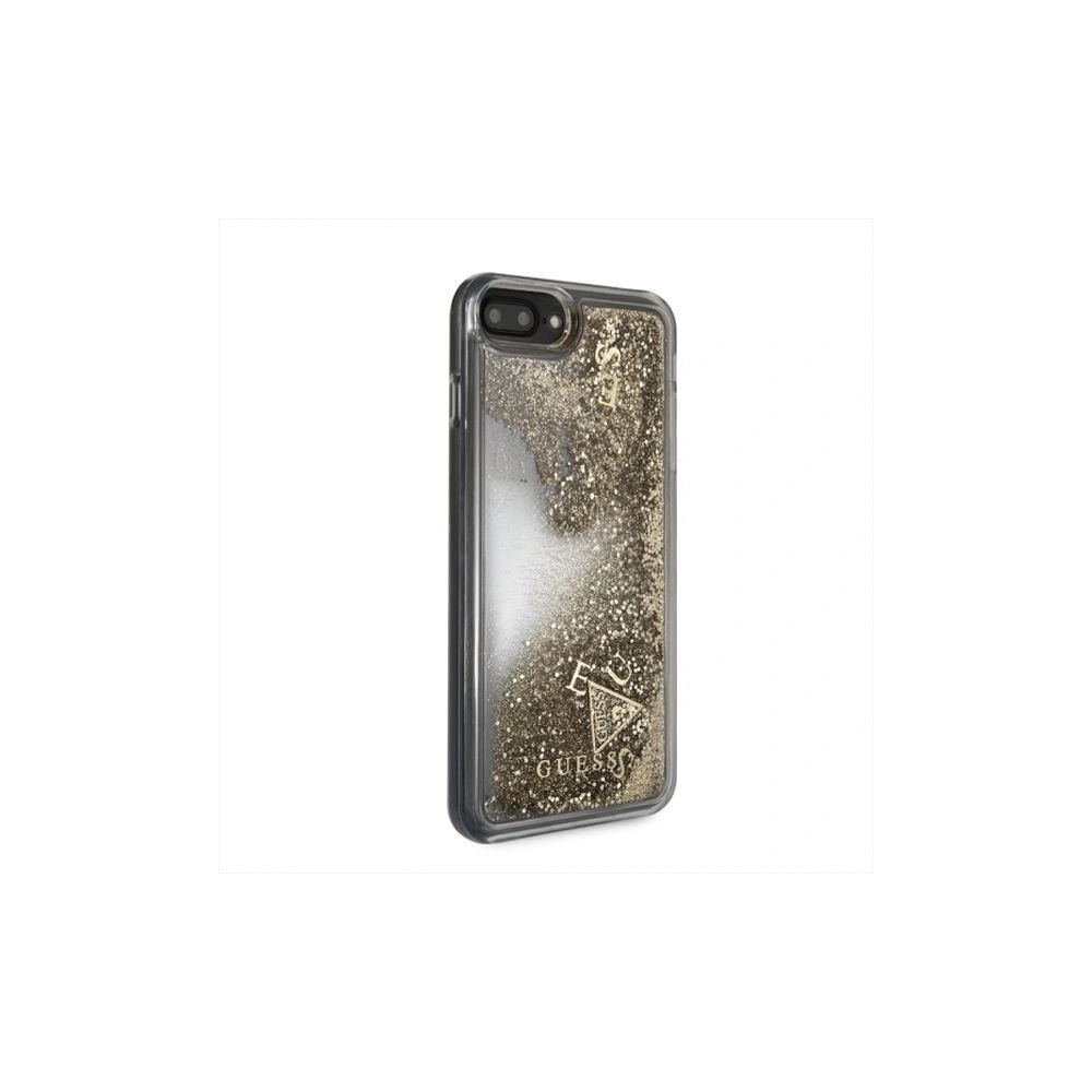 Hurtownia GSM - Etui Guess GUHCI8LGLUFLGO Apple iPhone 7/8 Plus złoty/gold hard case Glitter Liquid - GUE120GLD - {ean13} - Hurt