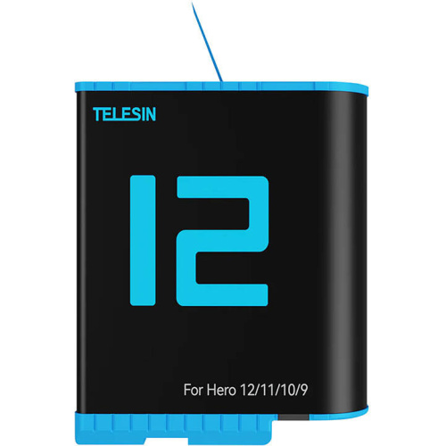 Telesin Distributor - 6974944461552 - TLS141 - Telesin GP-BTR-901-D battery for GoPro Hero 12 / 11 / 10 / 9 1750 mAh - B2B homescreen