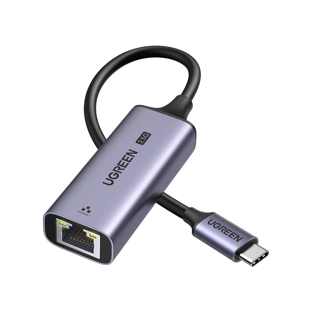 Hurtownia GSM - Externer Adapter UGREEN CM648 USB-C / RJ45 2.5GB/s schwarz - UGR1798 - {ean13} - Hurt