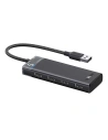 Adaptér UGREEN CM653 hub USB-A / 4xUSB-A šedý