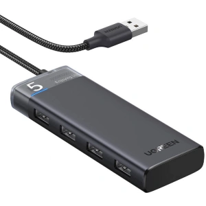 Hurtownia GSM - Adaptér UGREEN CM653 hub USB-A / 4xUSB-A šedý - UGR1799 - {ean13} - Hurt