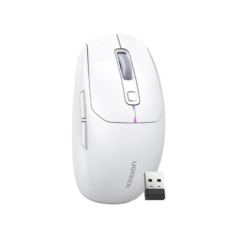 Hurtownia GSM - UGREEN MU103 2.4G / Bluetooth 5.0 vezeték nélküli egér fehér - UGR1800 - {ean13} - Hurt