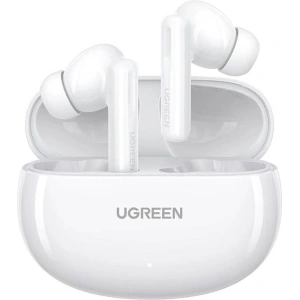 Hurtownia GSM - Bezdrátová sluchátka do uší UGREEN WS200 HiTune T6 Hybrid ANC Bluetooth 5.3 bílé - UGR1802 - {ean13} - Hurt